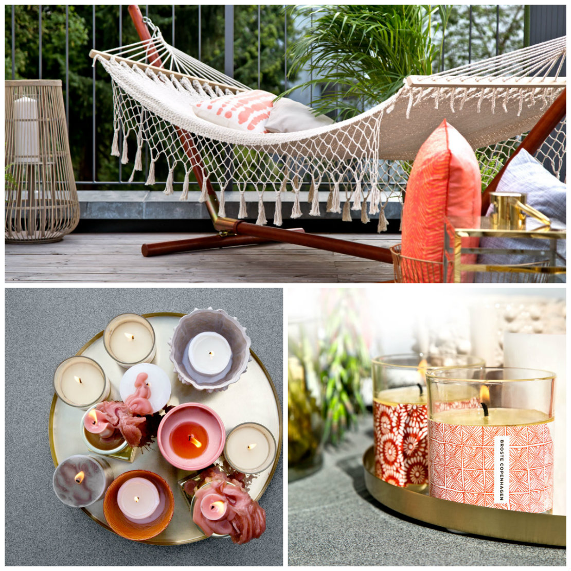 Terraza perfecta verano boho chic