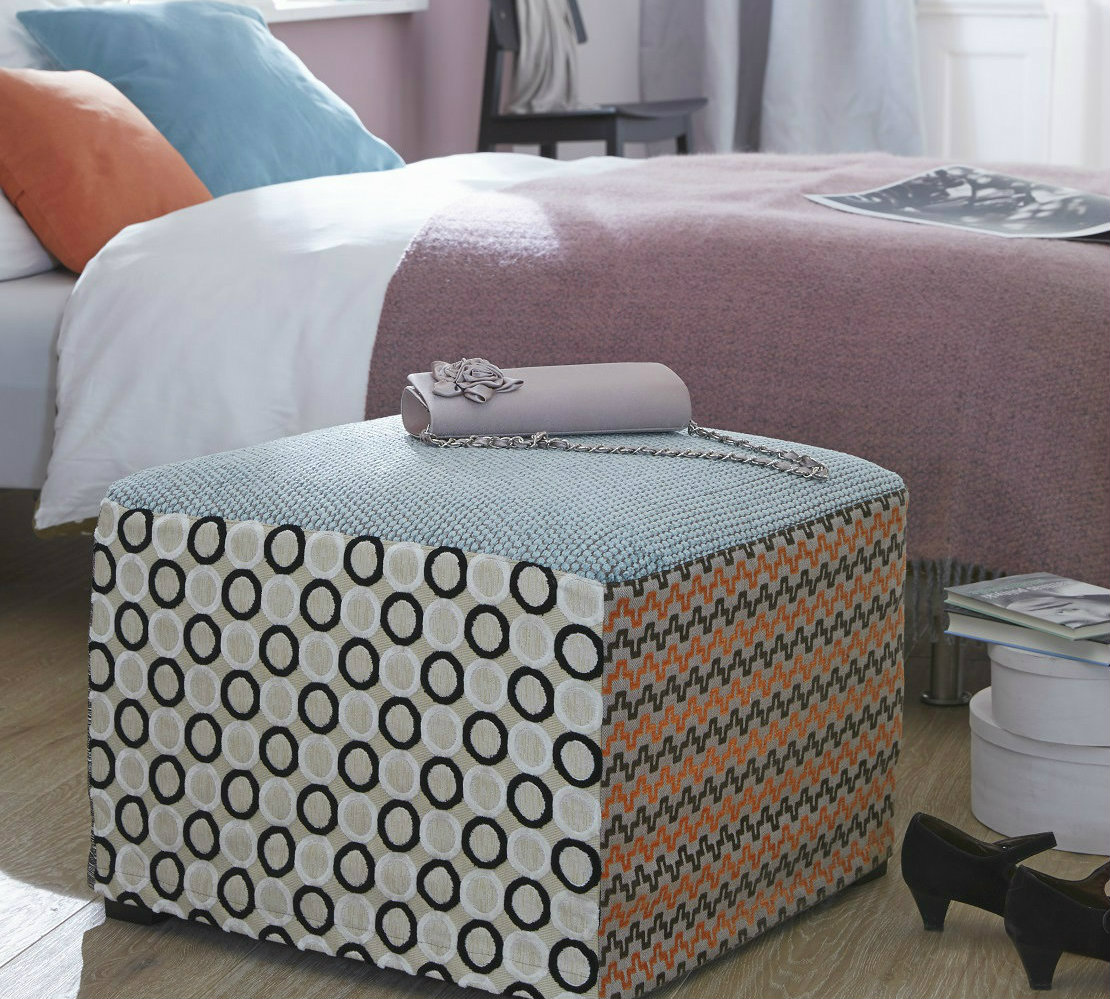 Puf multiusos oara el dormitorio