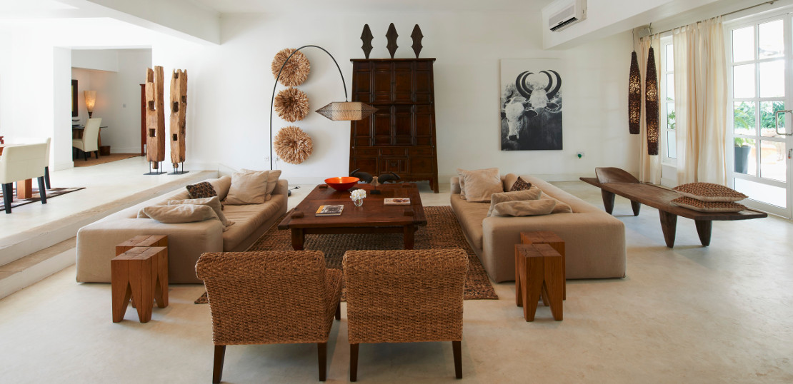 Estilo tribal salón