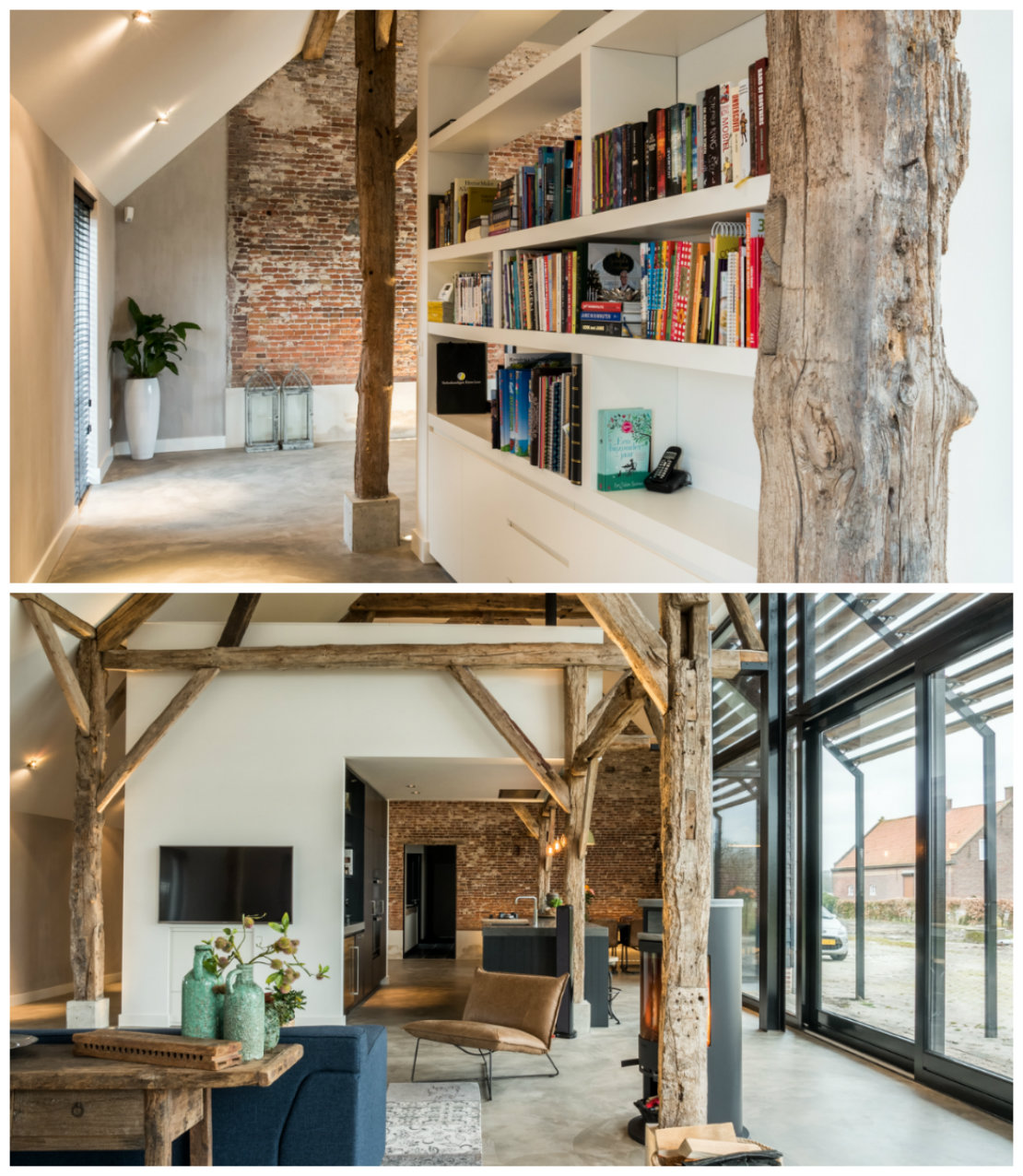 casa renovada granja moderna