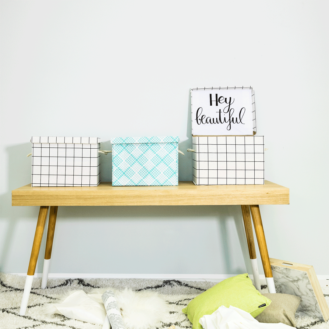 Cómo decorar cajas de cartón