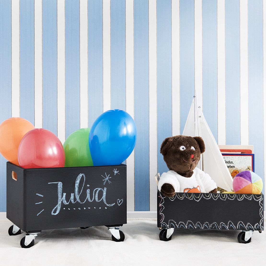 Caja DIY para guardar juguetes