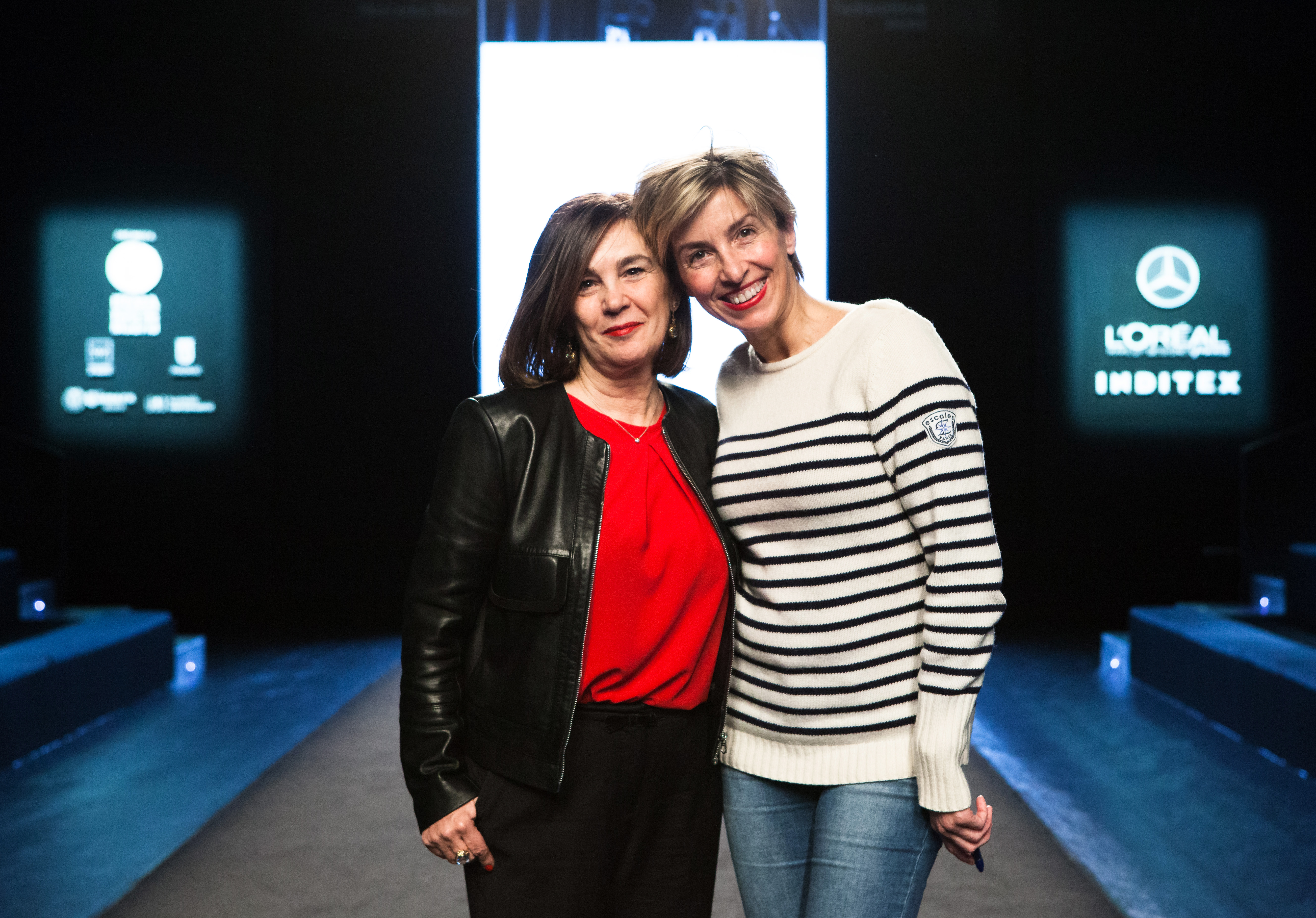 Charo Izquierdo y Silvia Arenas