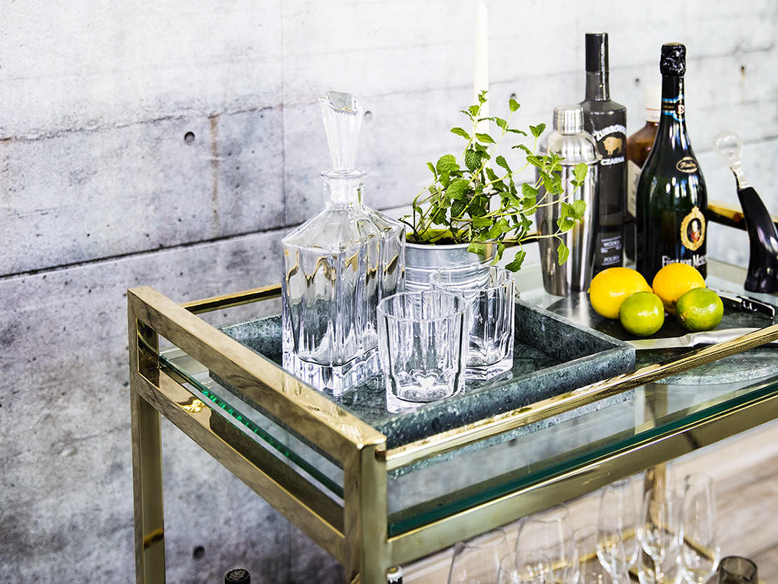 decorar el mueble bar dandy