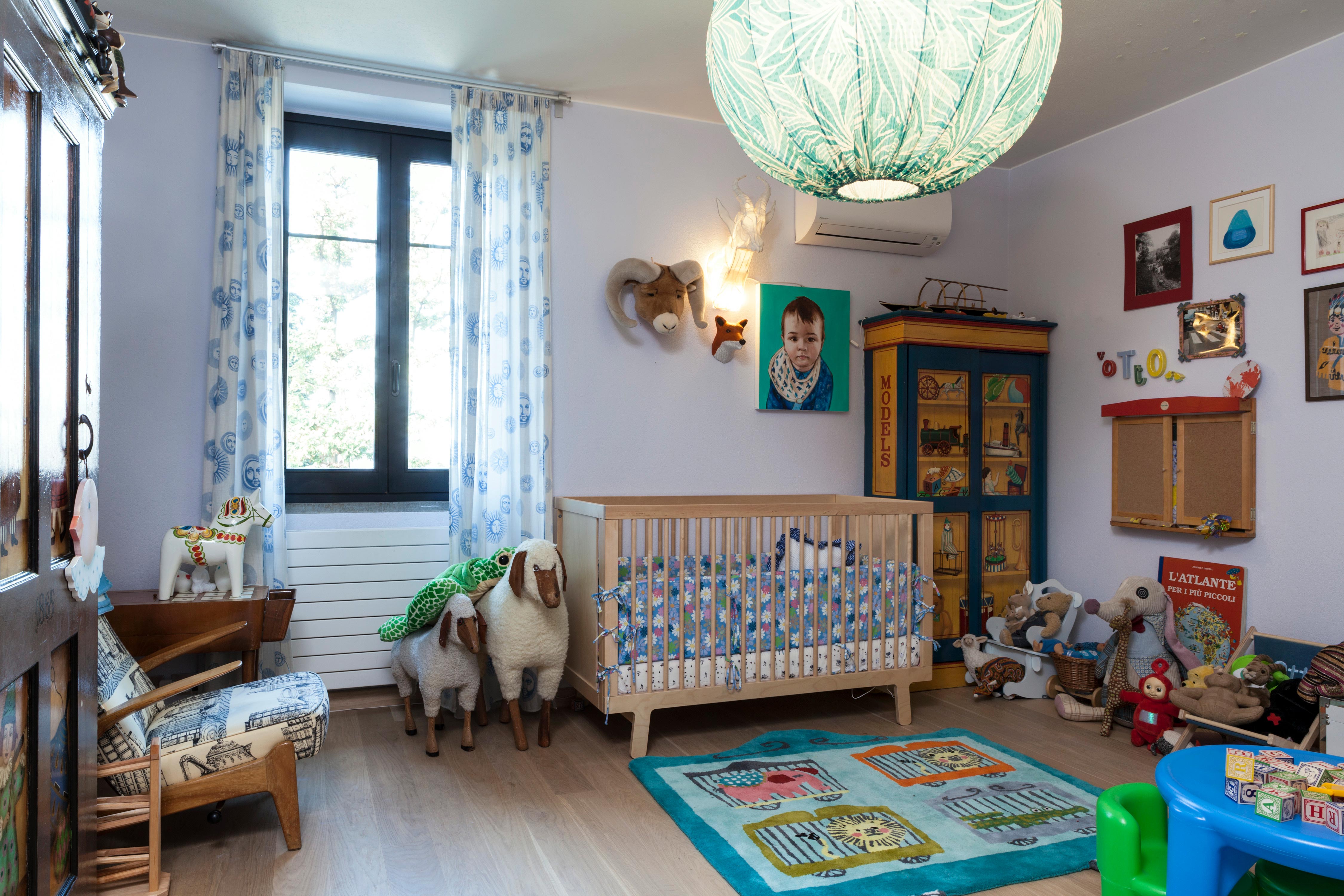 Habitación infantil en la casa de Margherita Missoni