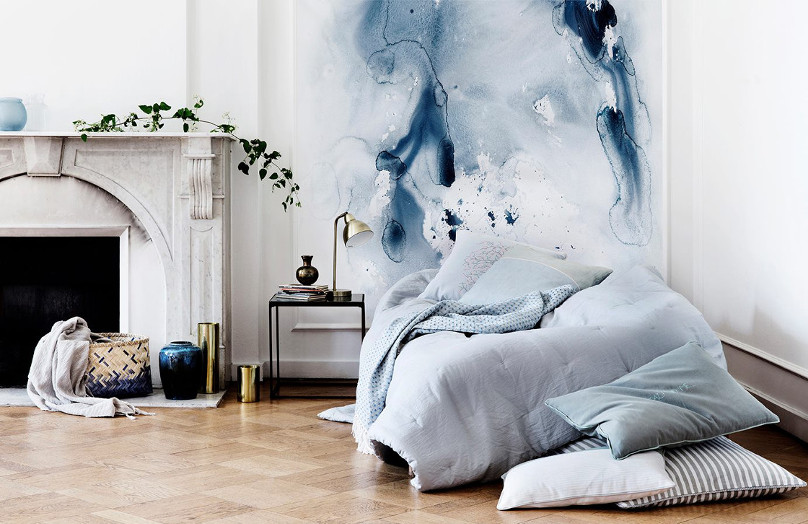 De l'aquarelle en déco