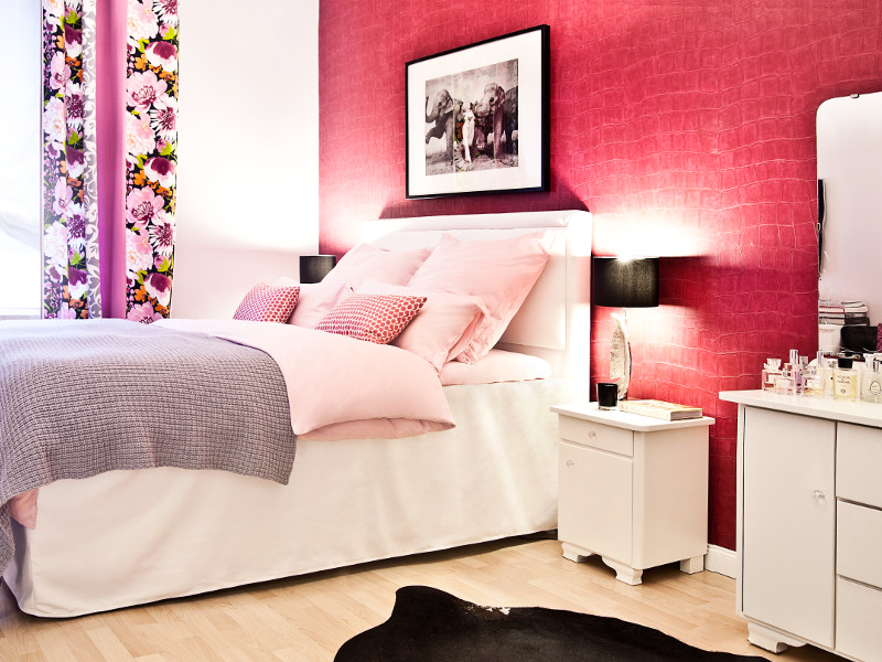 chambre fashionista urbaine