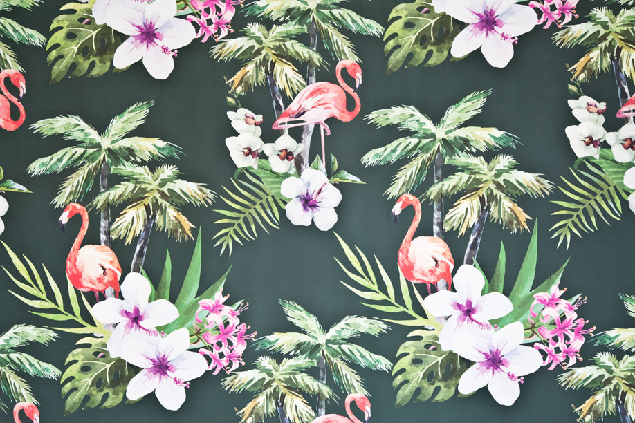 Westwing-diy-papier-peint-tropical Westwing-diy-papier-peint-tropical