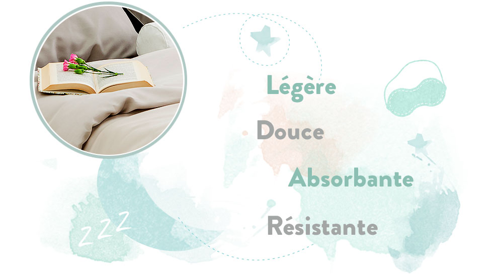 Linge de lit en percale - résistante et polyvalente