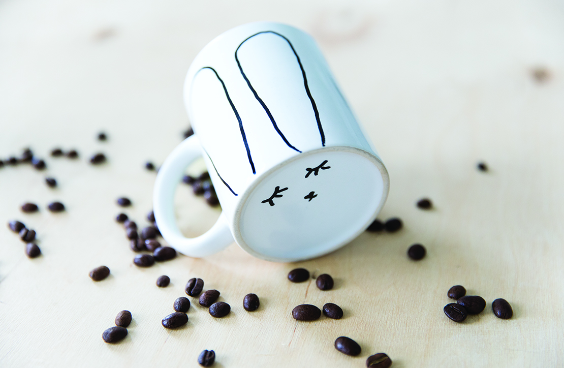 lapin Pâques tasse DIY