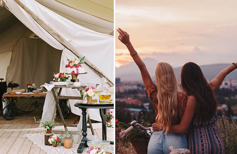 Le glamping : l'alliance du durable et du luxe