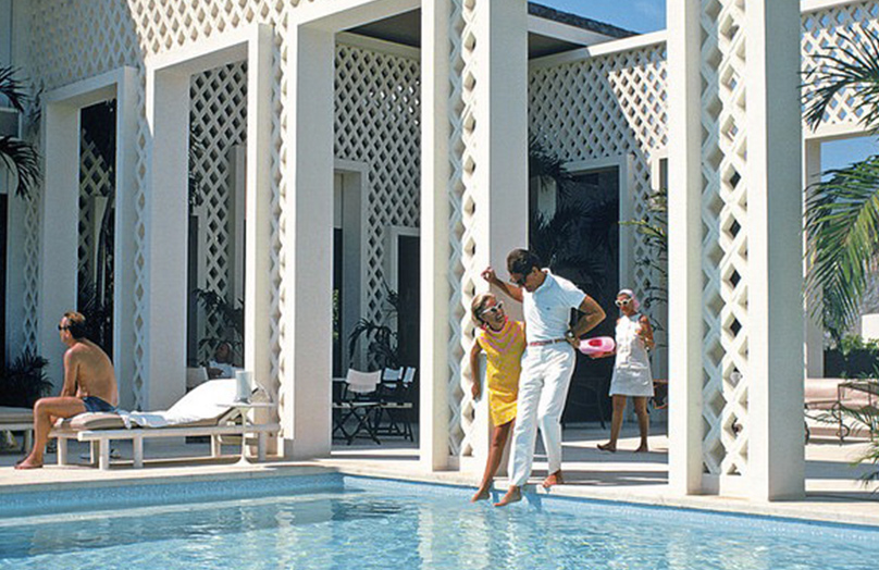 Une déco jet-set à la Slim Aarons