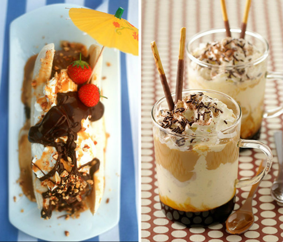 Dalani, Banana Split e Iced Cofee le Dolci Ricette d'Estate Dalani, Banana Split, Dolci, Estate, Ricette, Vintage