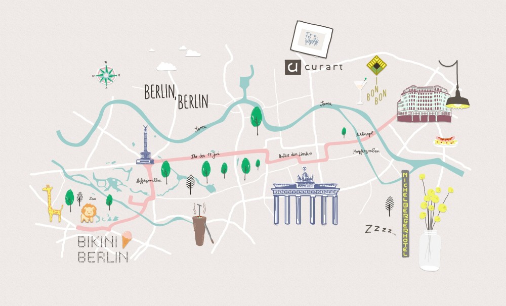 Style Trip a Berlino Guida Cosa vedere Style-Trip-a-Berlino, Dalani, City-Tour, Style, Guida, Mappa, Berlino