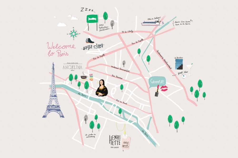 Cosa vedere a Parigi Guida Indirizzi Cosa-vedere-a-Parigi, Dalani, Style, City-Tour, Parigi, Mappa, Percorso, Guida, Cosa-vedere, Indirizzi