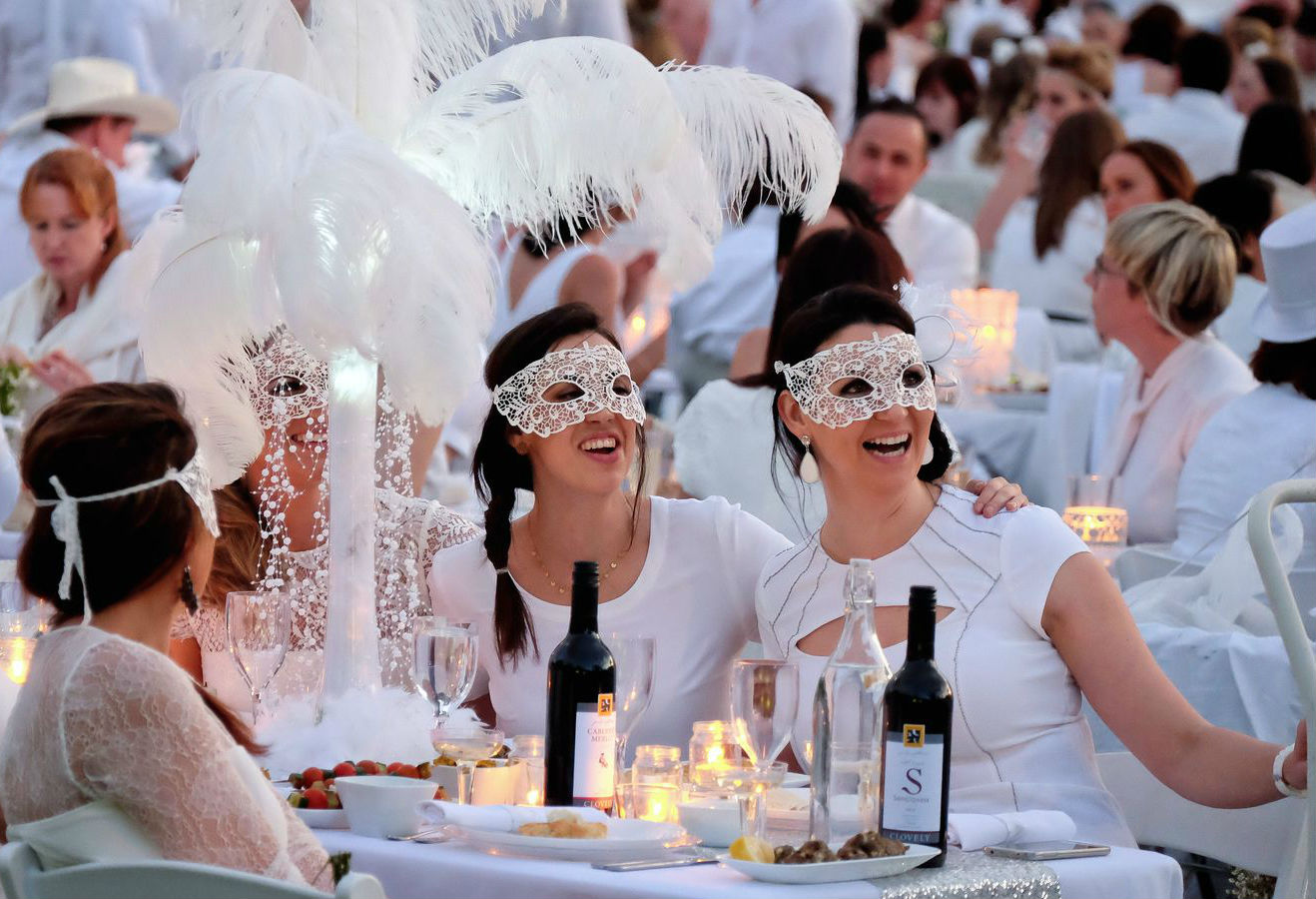 Dalani, Diner en Blanc, Parigi, Outdoor, Trend