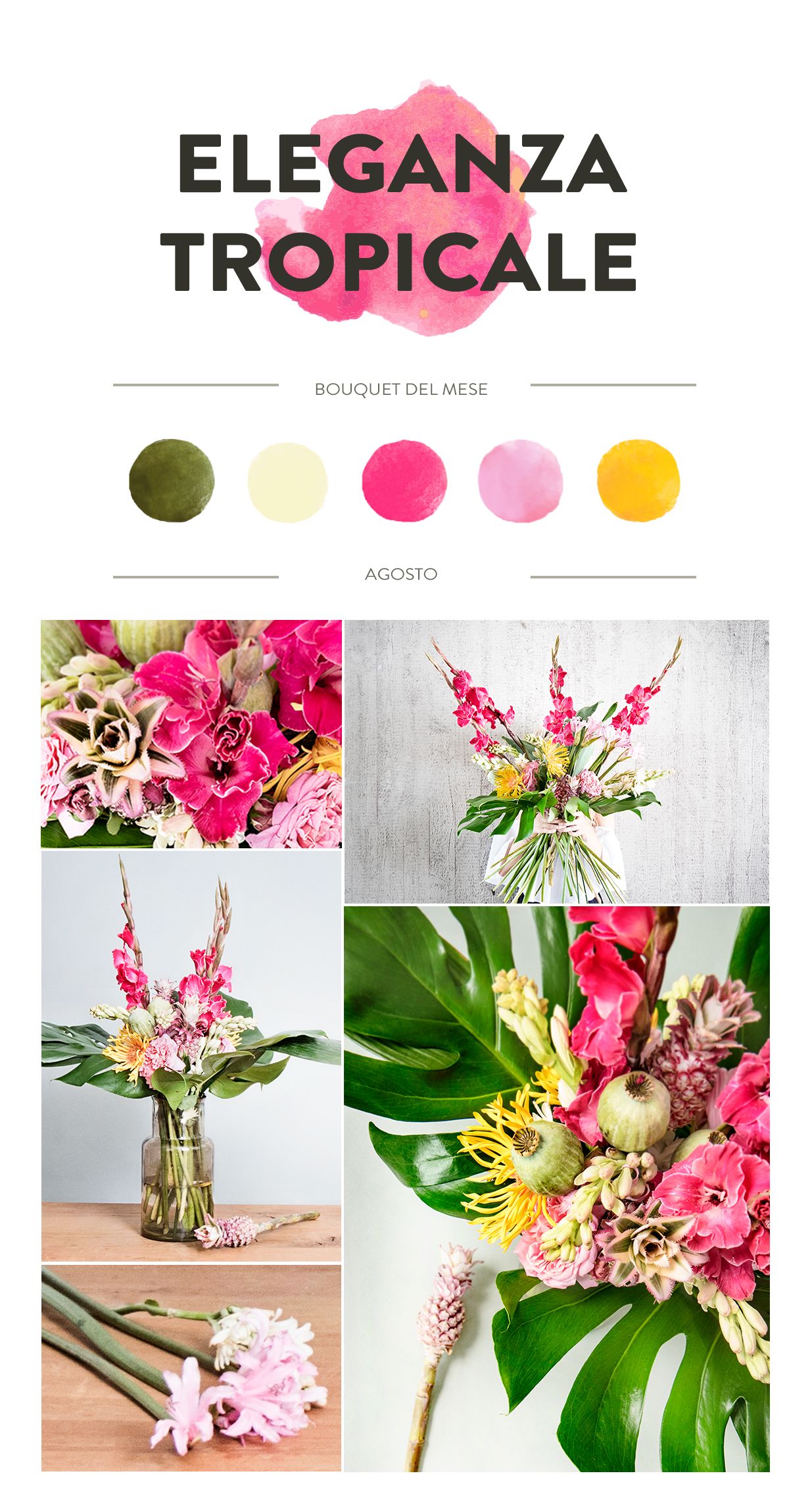Dalani, Bouquet, Decorazioni, Fiori, Estate, Fai da Te