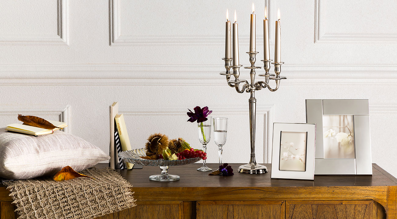 Coincasa Arredamento Candeliere e Cornici in Argento Coincasa, Casa, Design, Arredamento, Mise en place, Stile