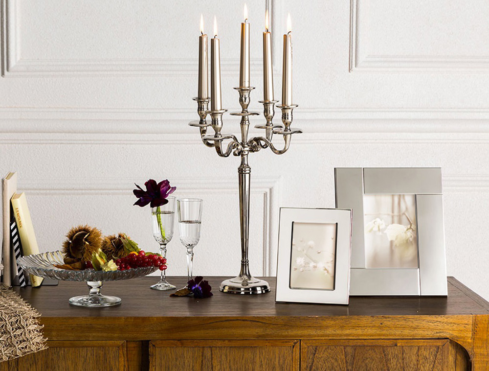 Coincasa Accessori Candeliere e Cornici in Argento Coincasa, Casa, Design, Arredamento, Mise en place, Stile