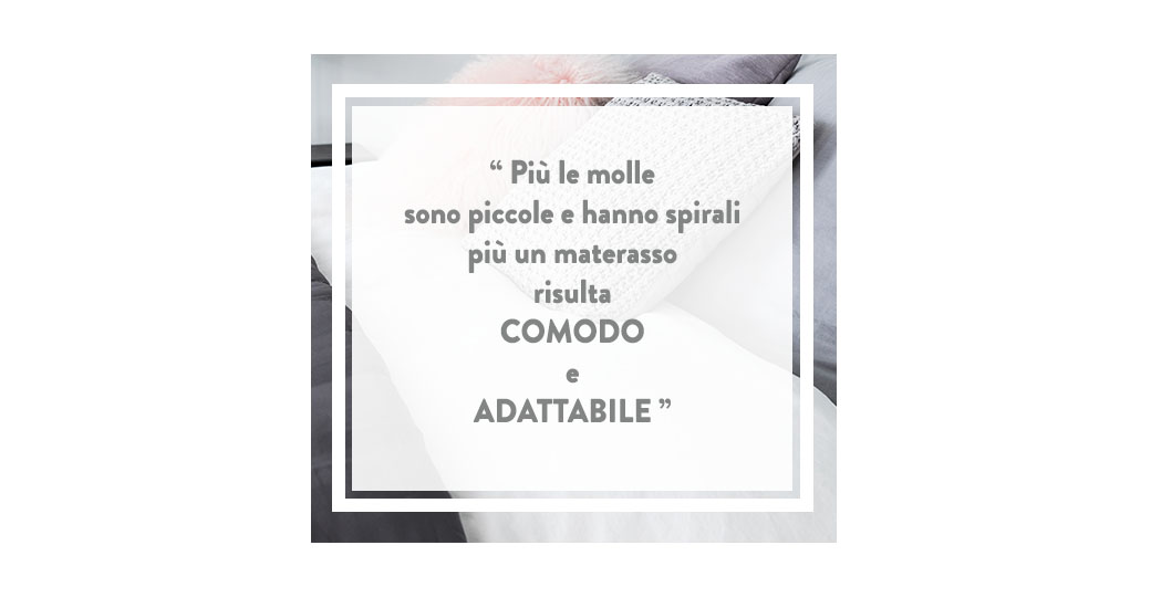 letto boxspring spirali