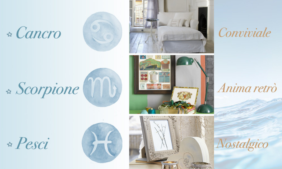 Oroscopo 2016 Come Arredare la Casa per ogni Segno Zodiacale Oroscopo, Oroscopo-2016, Segni-zodiacali, Casa-dei-segni, Arredamento, Casa, Dalani, Aria, Terra, Acqua, Fuoco