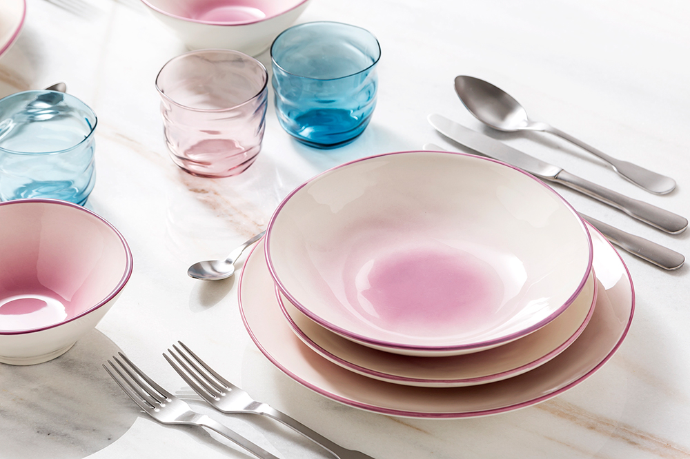 Mise en Place di Primavera 4 Stili per la Tavola Trend 2016 Colori Rosa Quarzo e Serenity Mise-en-place-di-primavera, Mise-en-place, Stile, Trend, Colori, Fiori, 4-stili-per-la-tavola
