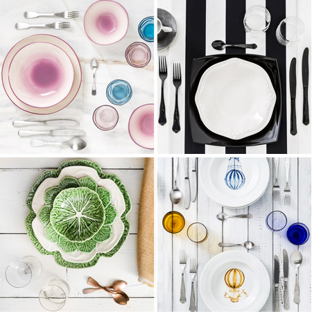 Mise en place di primavera: 4 stili per la tavola