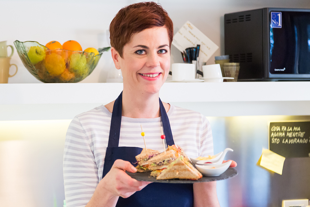 Le Ricette del Club Sandwich Vegetariano di Laurel Evans in Cucina Club-sandwich, Club-sandwich-vegetariano, Ricette, Laurel-evans, Cucina, Dalani, Food