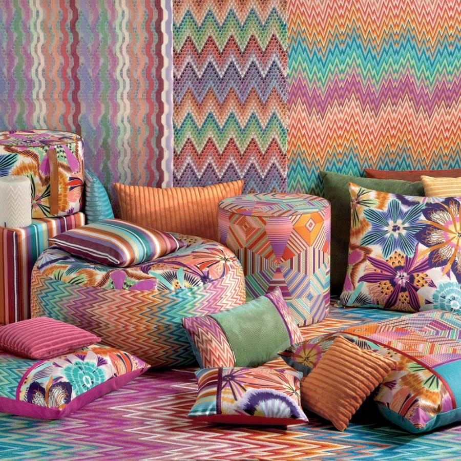 Missoni Home Moda e Design per la Casa Divano e Pouf Missoni-home, Missoni, Casa, Dalani, Home, Moda, Design