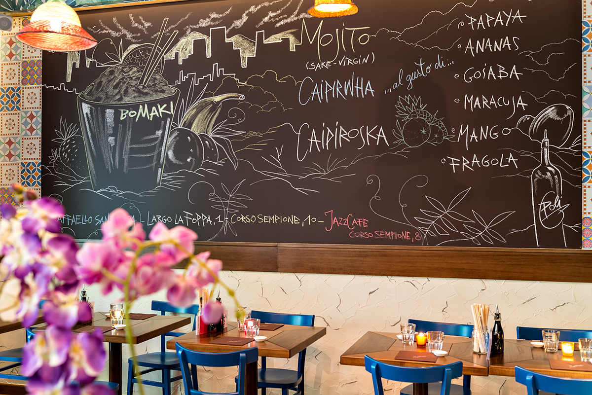 Bomaki, Uramakeria, Milano, Brasile, Food, Cucina, Oriente, Ricette