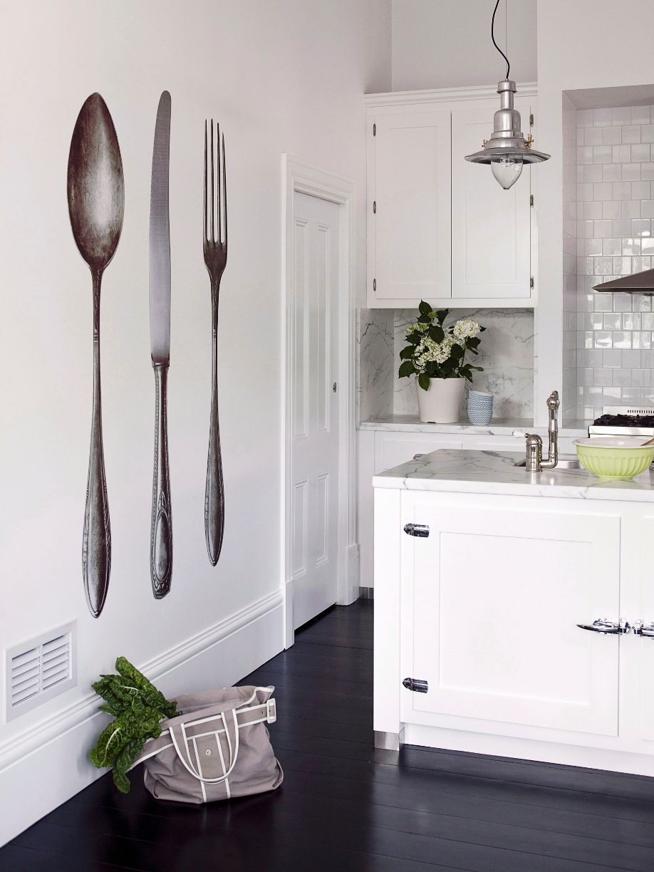 Decoro parete cucina: decorazioni per le pareti foto pourfemme. Resina con decori parete cucina