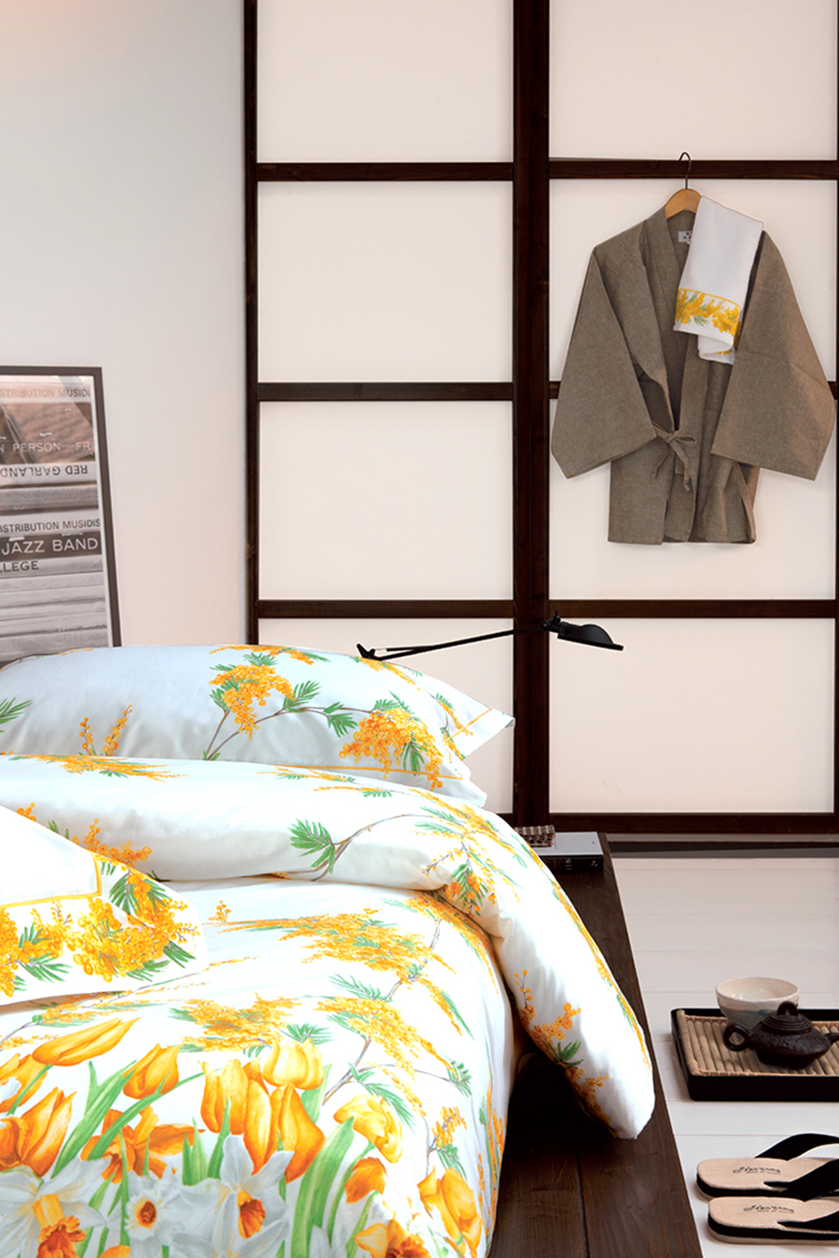 Dalani Mirabello Collezione Biancheria Letto Narcisi Giallo Dalani, Mirabello, Design, Fiori, Immagini, Natura, Primavera, Letto