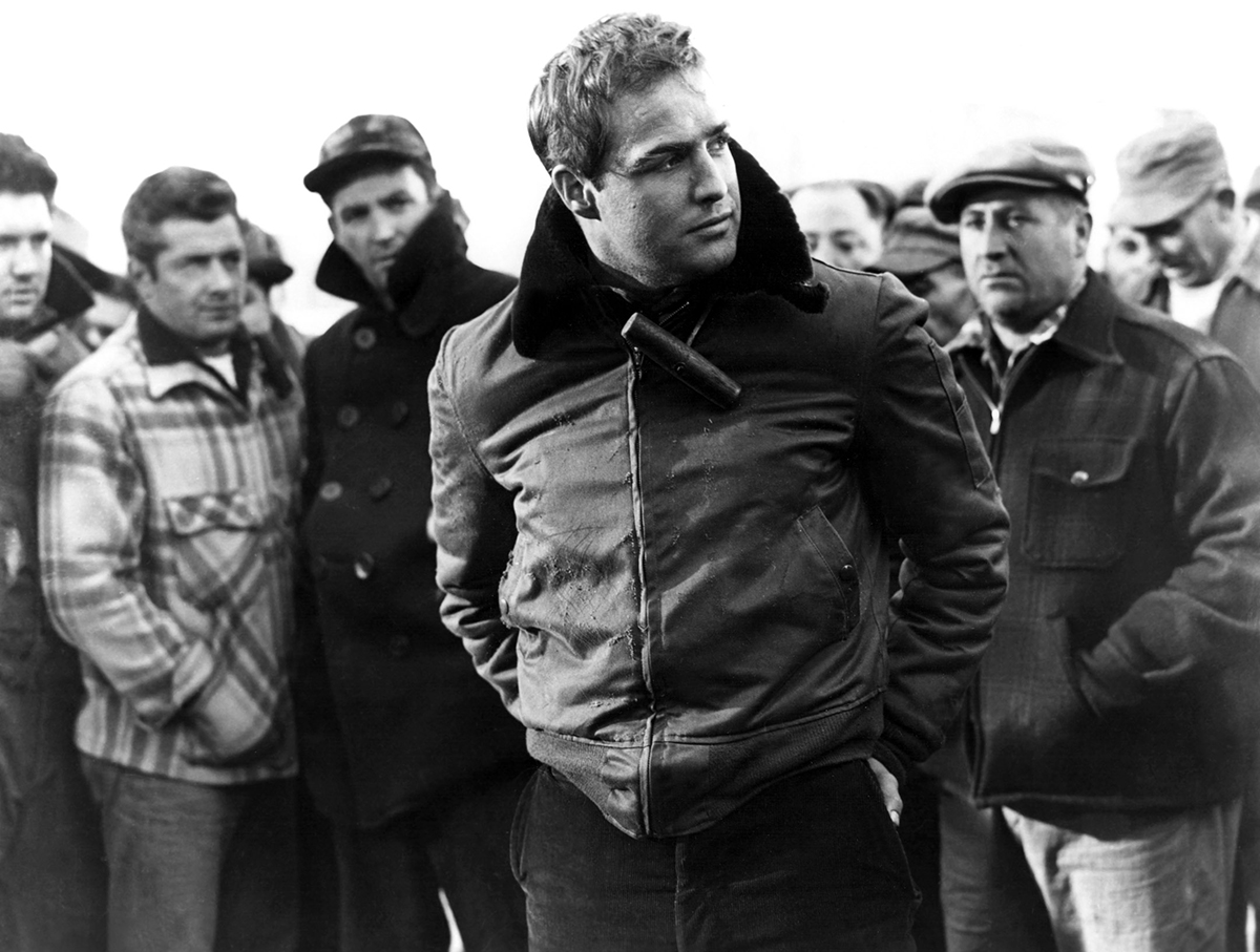Dalani Marlon Brando Icona del Cinema Anni '50 Giubbotto di Pelle Dalani, Marlon Brando, Icona, Cinema, Stile, America, Casa, Mito