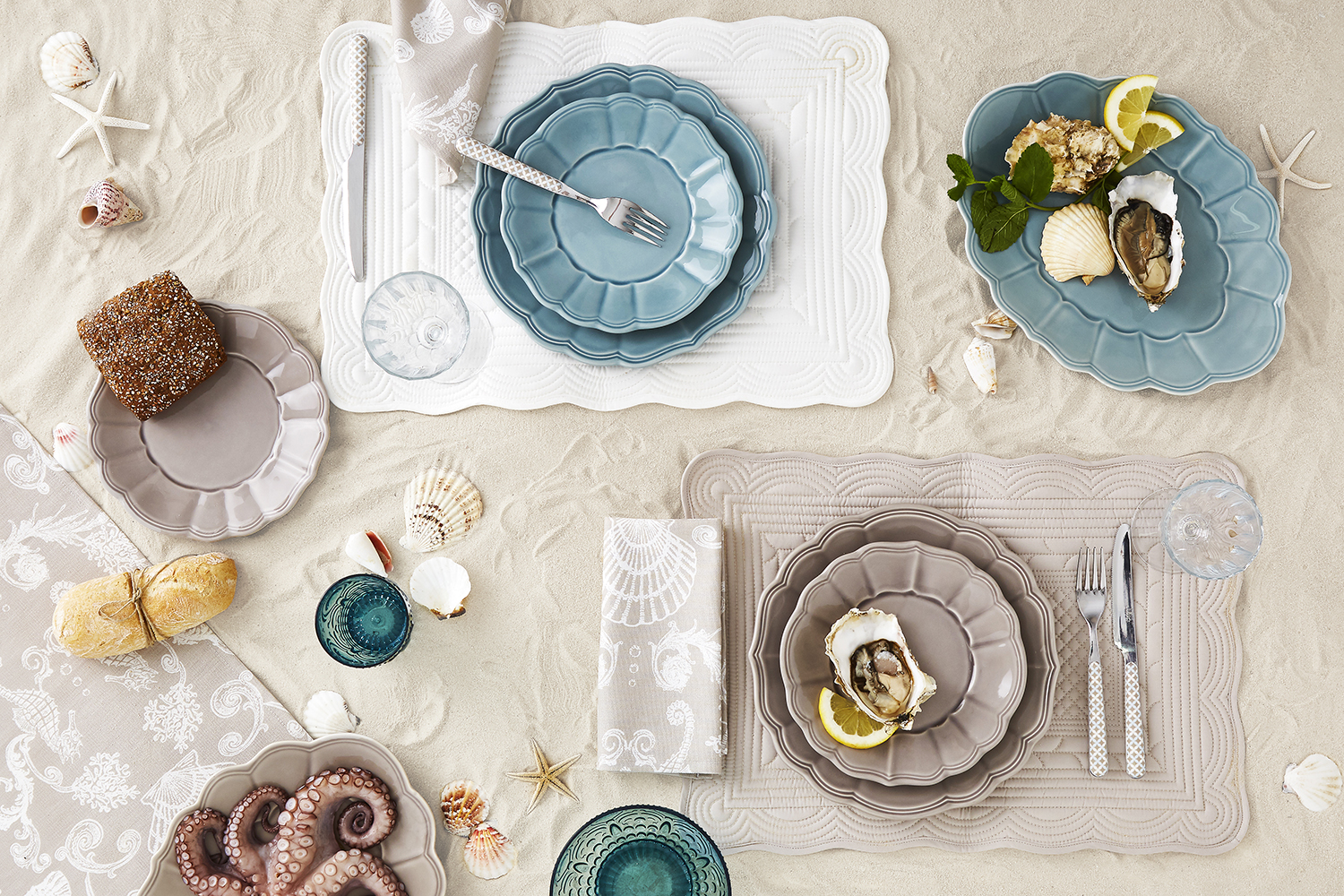Coincasa, Mare, Estate, Letto, Casa, Mise en place