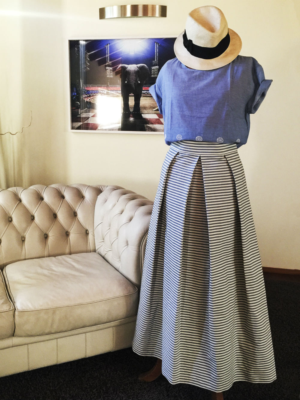 Dalani Preppy V Gonna Primavera a Righe Stile Marinara Dalani, Preppy V, Colori, Moda, Progetto, Made in Italy
