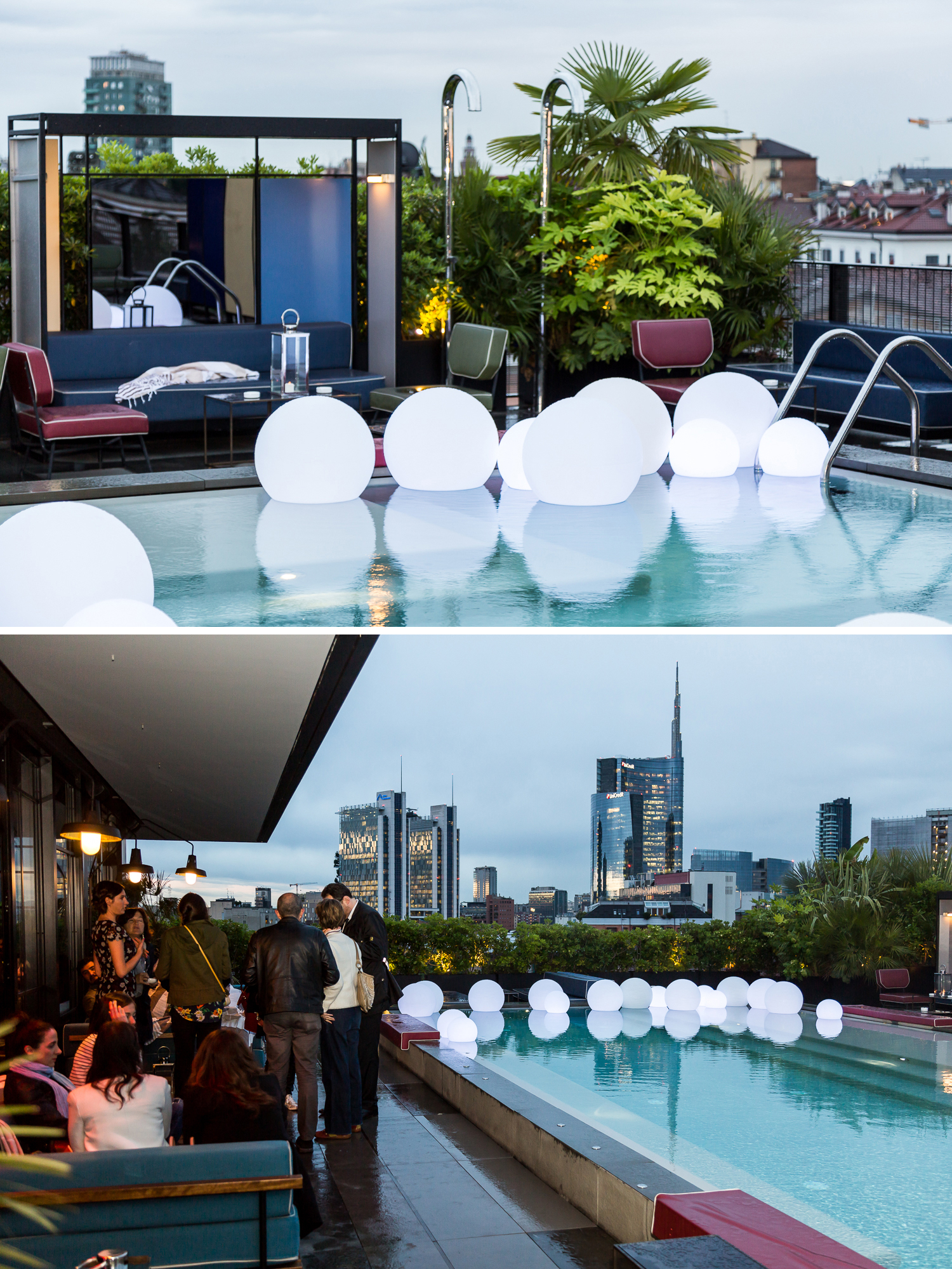 Pool party Dalani, Attico con Piscina, Ceresio 7 Milano Pool party, Pool party di Dalani, Dalani, Ispirazione, Stile, Milano