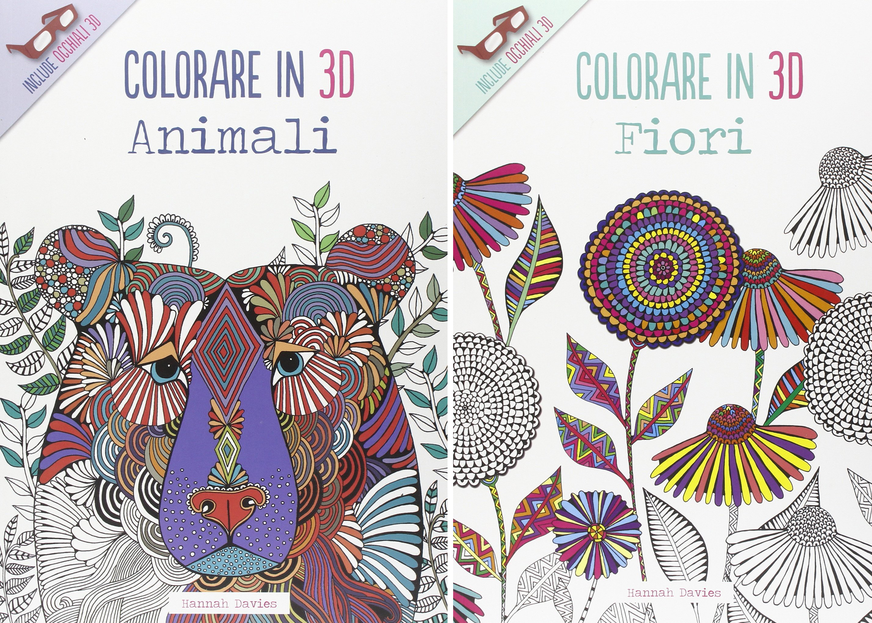 Art Theraphy Libri da Colorare per Adulti Colorare in 3D Art Theraphy, Coloring books, Arte, Colori, Libri, Relax, Libri da colorare