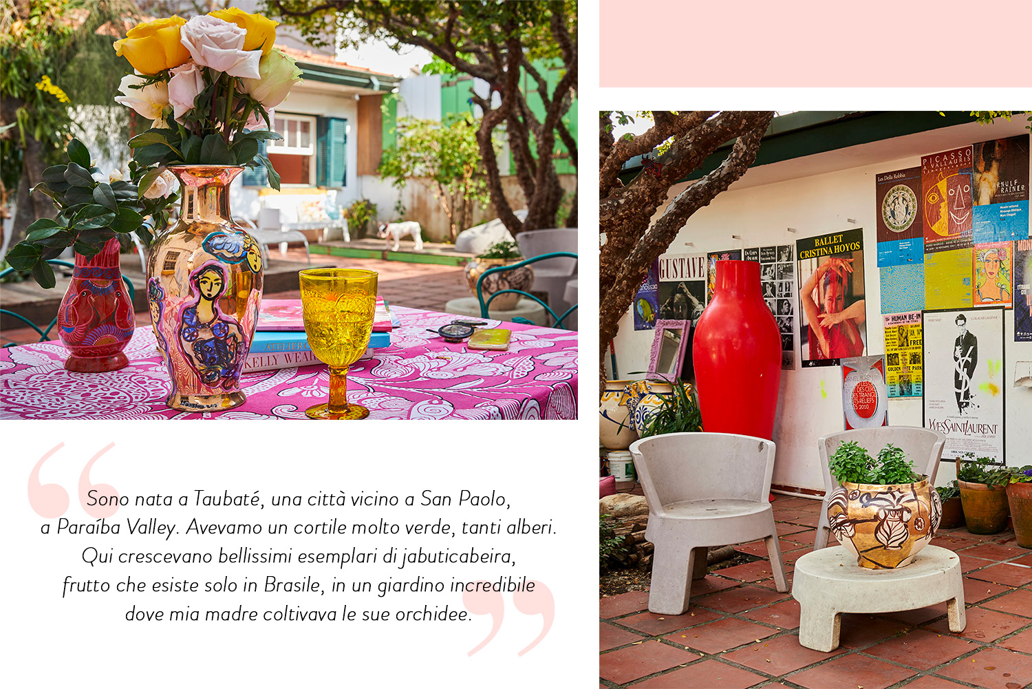Isabelle Tuchband, Brasile, Stile, Colori, Casa, Arte, Pittrice