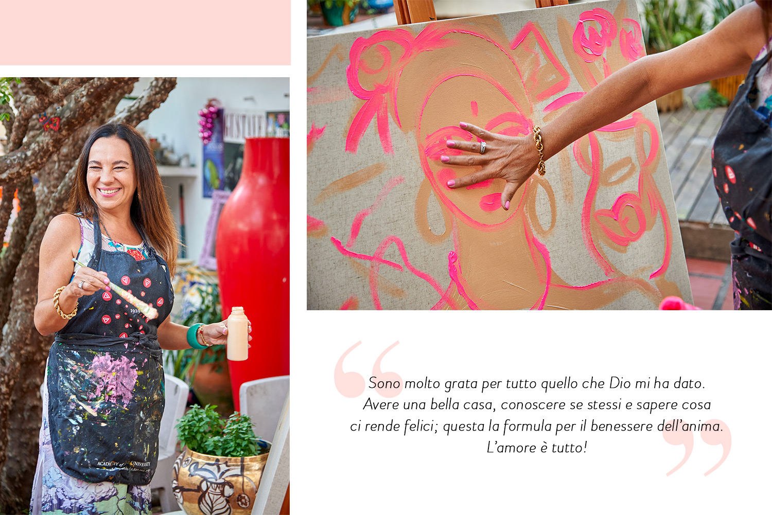 Isabelle Tuchband, Brasile, Stile, Colori, Casa, Arte, Pittrice
