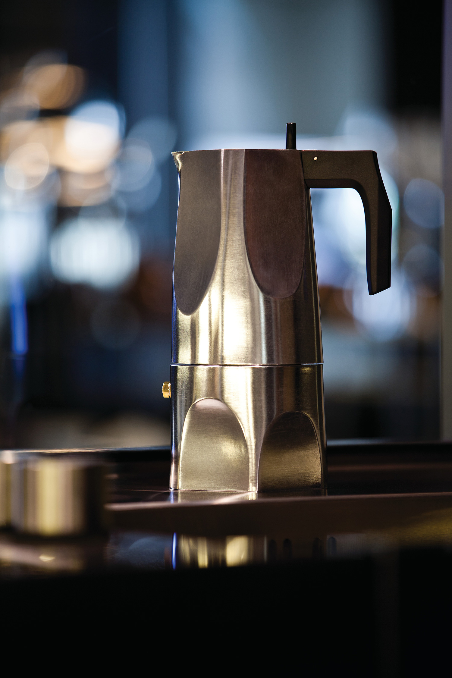 Alessi, Ossidiana, Moka, Design, Caffè, Mise en place