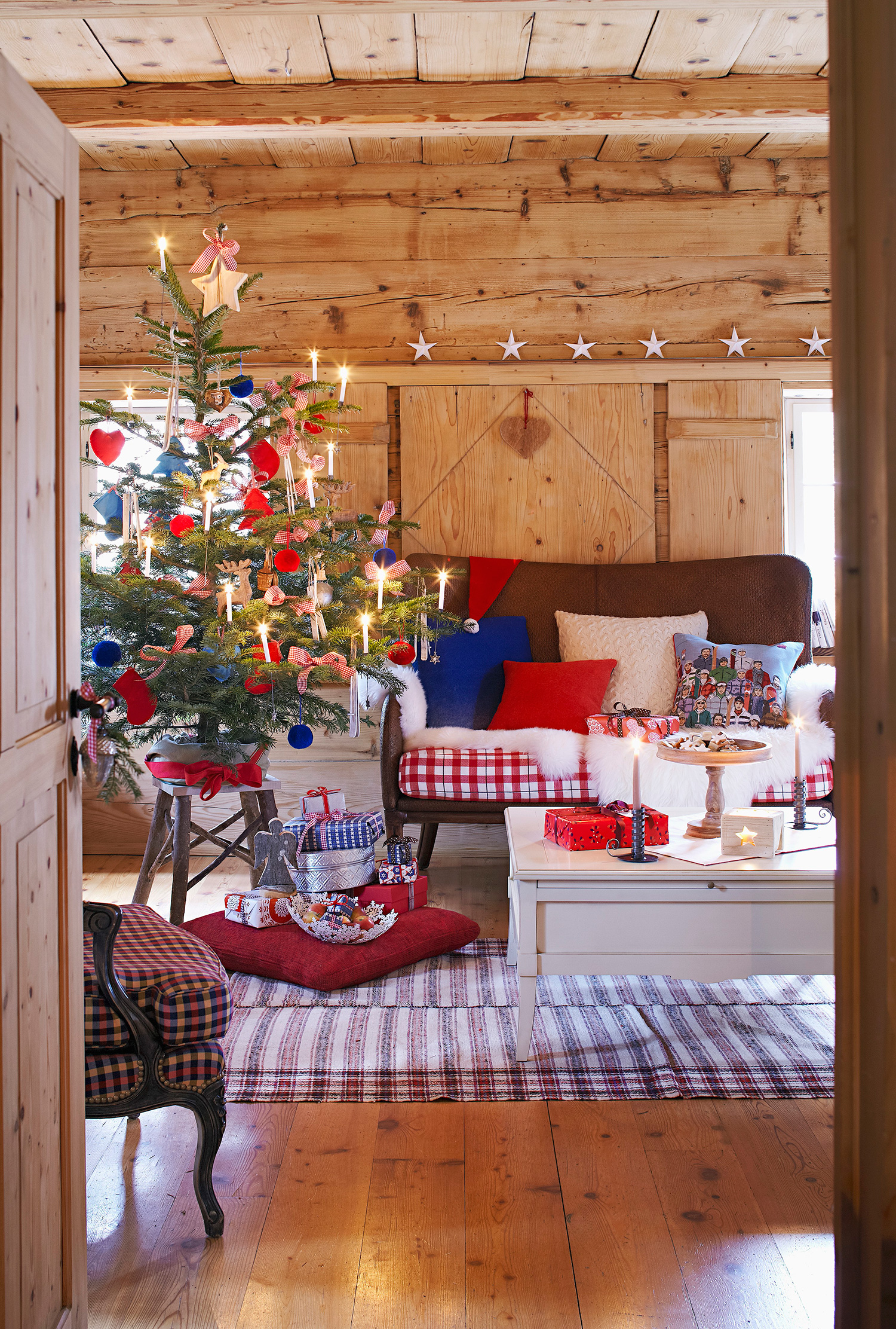 Chalet in Montagna Albero di Natale Chalet in montagna, Country, Decorazioni, Shabby, Idee, Natale