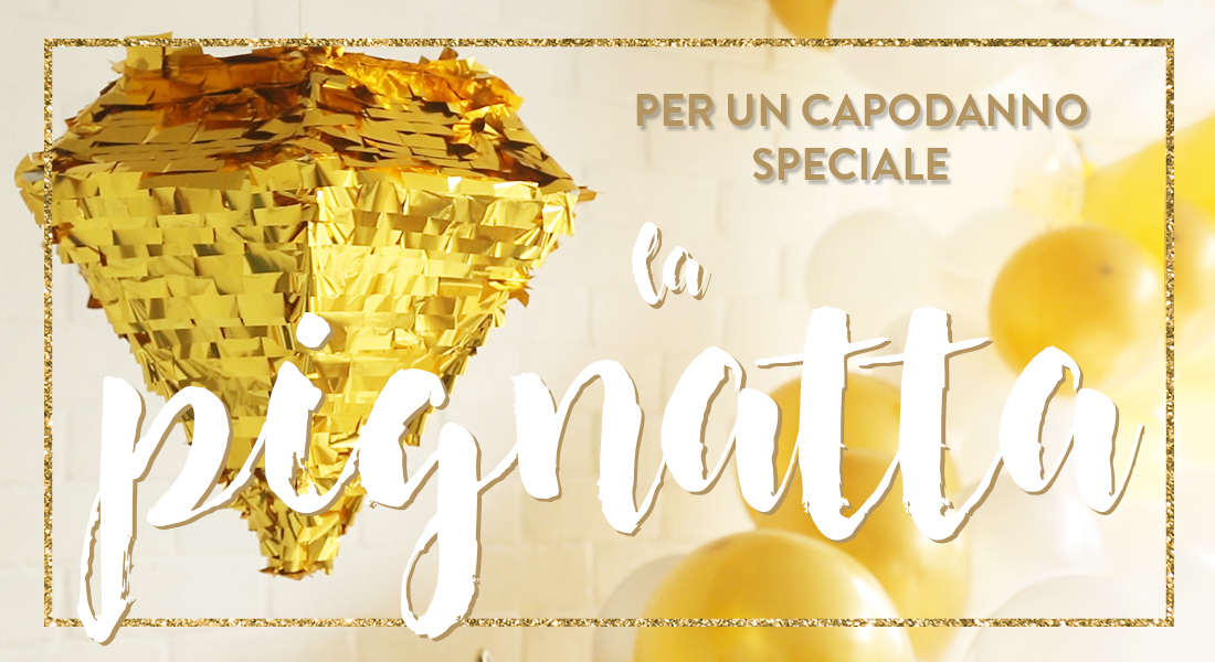 pignatta fai da te dorata