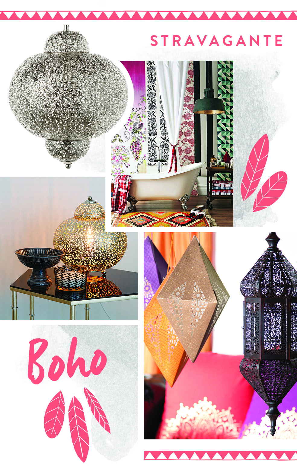 lampada boho