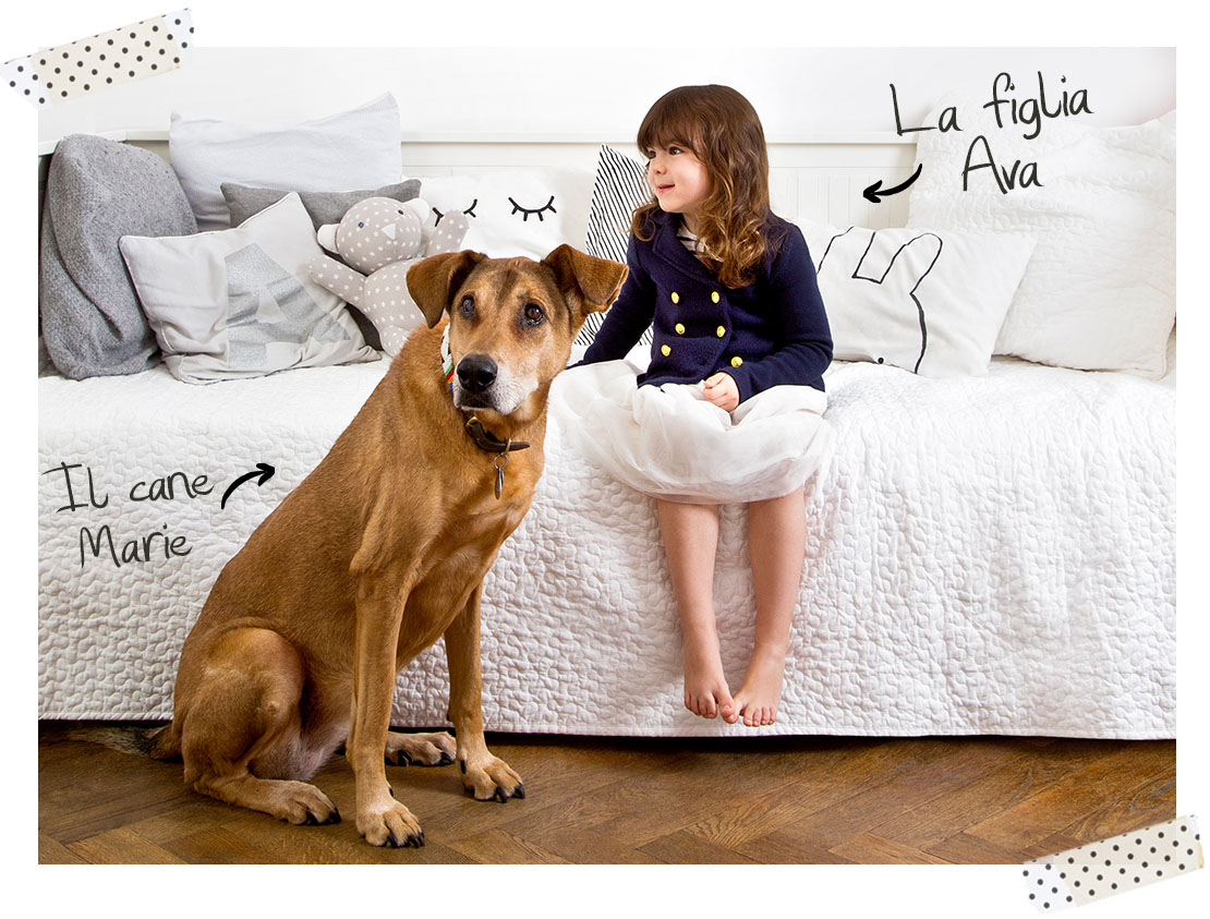 stile scandi figlia