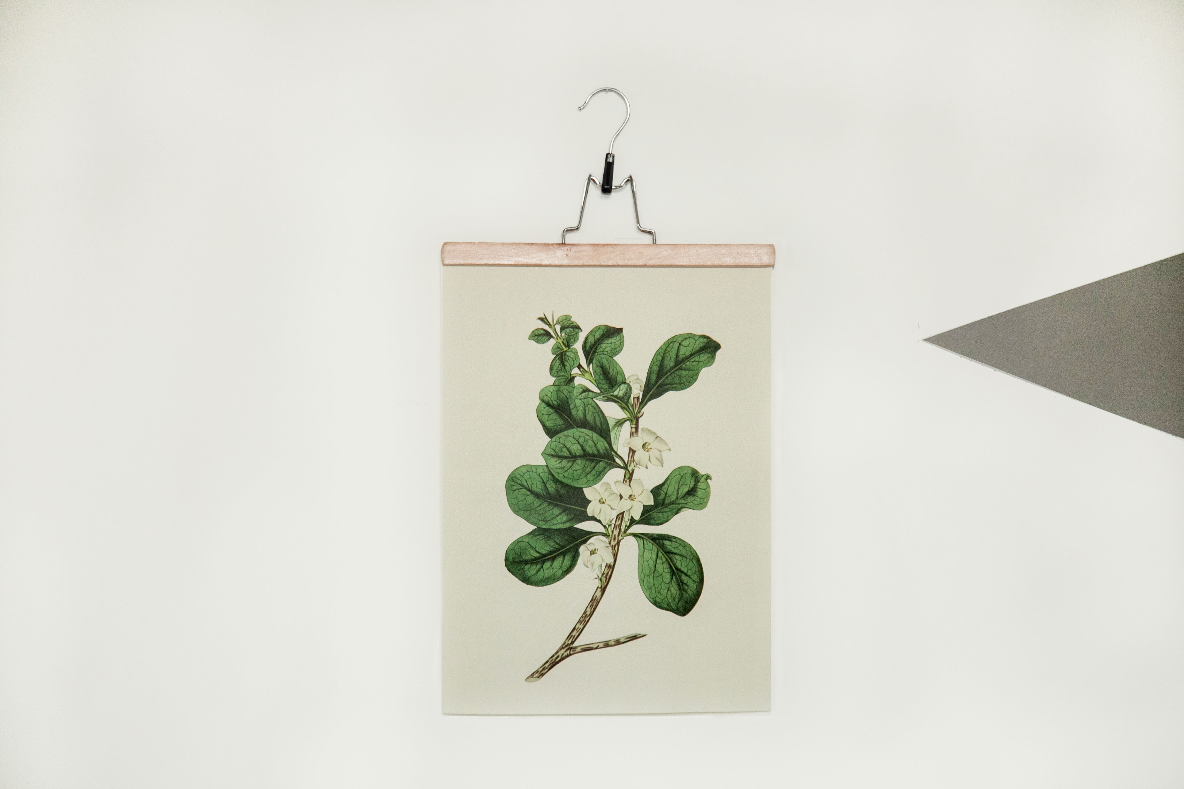 poster senza cornice grucce