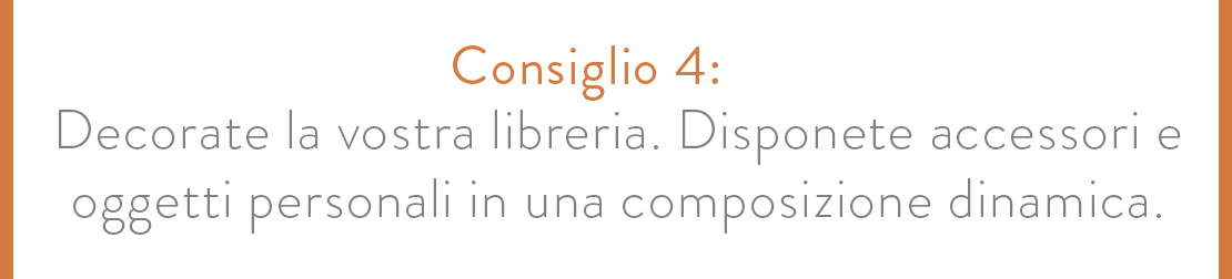 restyling di un interno libreria