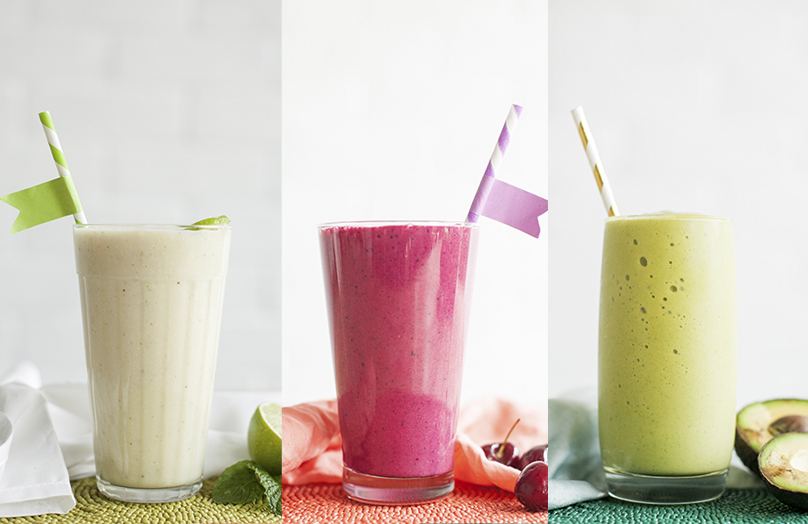 Smoothie - Tre ricette dal sapore d'estate