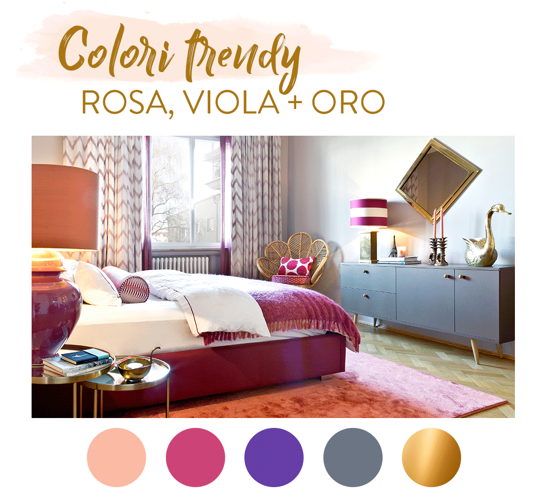 stile glamour colori