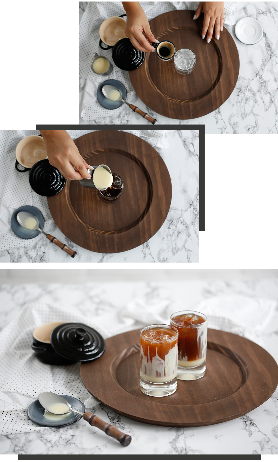 caffè freddo latte condensato
