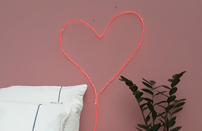 Cuore neon - Idee luminose